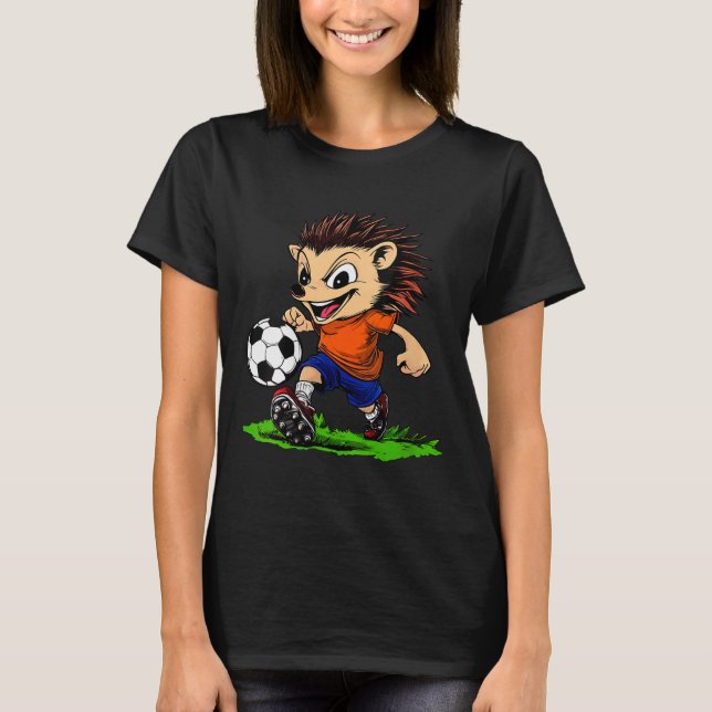 T-shirt Coucou en V pour les femmes hérisson (Devant)