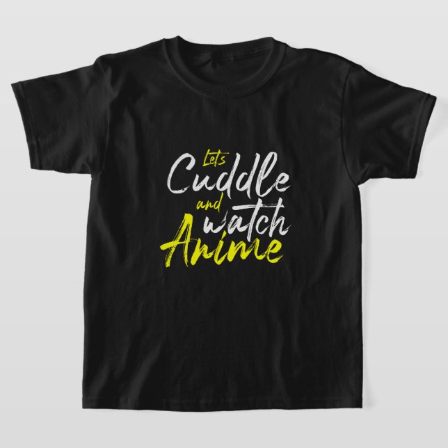 T-shirt Couddle and Watch Anime - Couple Buts (Poser)