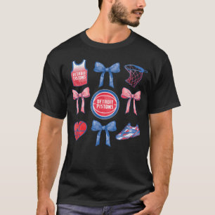 T-shirt Coude des Detroit Pistons
