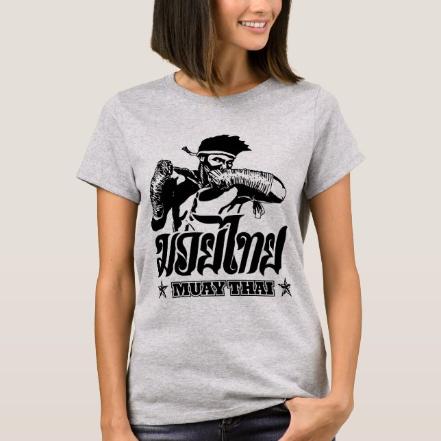T-shirt coude thaïlandais muay (Devant)