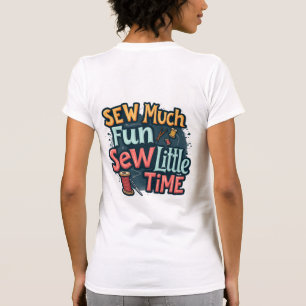 T-shirt Coudre beaucoup de plaisir Coudre peu de temps Ret