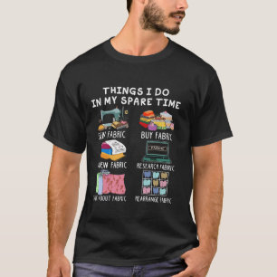 T-shirt Coudre des bouchons que je fais pendant mon temps