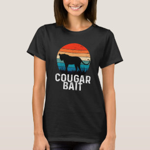 T-shirt Cougar Bait Dating Humour Sucre Momma Retro Animal
