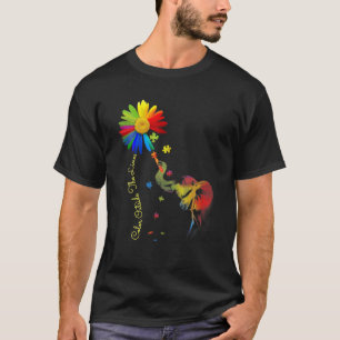 T-shirt Couleur à l'extérieur de la Sensibilisation sur 