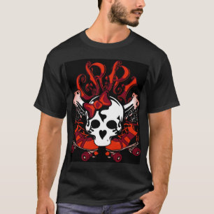 T-shirt Couleur alternative pour Grrl de logo de Pensacola