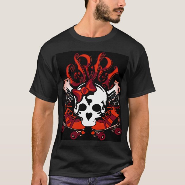 T-shirt Couleur alternative pour Grrl de logo de Pensacola (Devant)