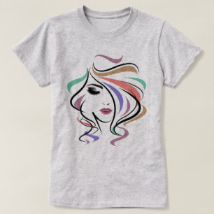 T-shirt couleur cheveux