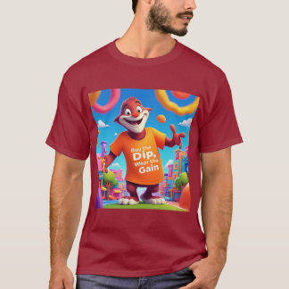 T-shirt couleur coton pour les investisseurs