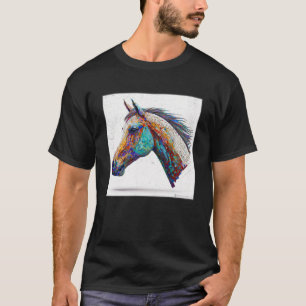 T-shirt Couleur d'aquarelle colorée pour les femmes