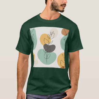 T-shirt Couleur d'art en trait