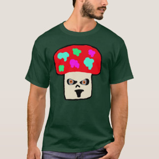 T-shirt couleur de champignon