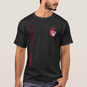 T-shirt Couleur de la gorille
