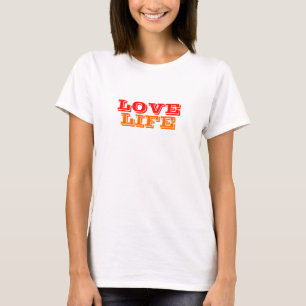 T-shirt couleur femme Love Life