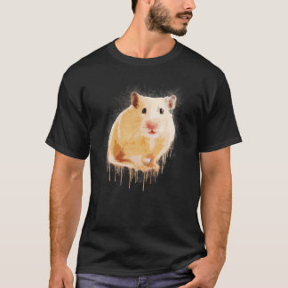 T-shirt Couleur graphique de l'Amoureux des animaux de ham
