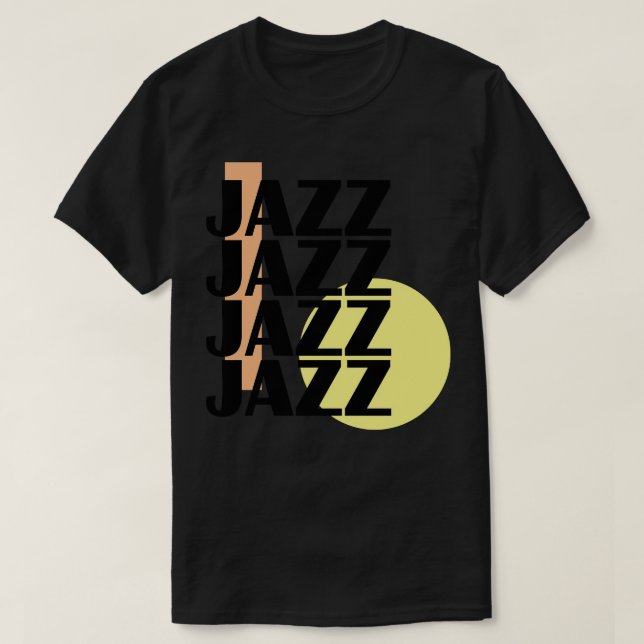 T-shirt couleur jazz (Design devant)