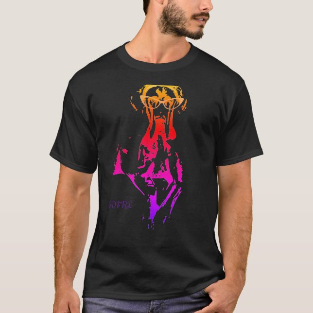 T-shirt Couleur multi de Danois impertinent (Devant)