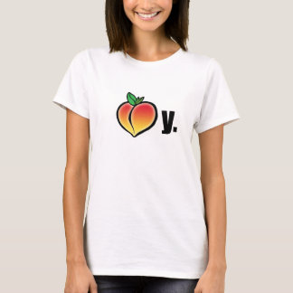 T-shirt Couleur pêche