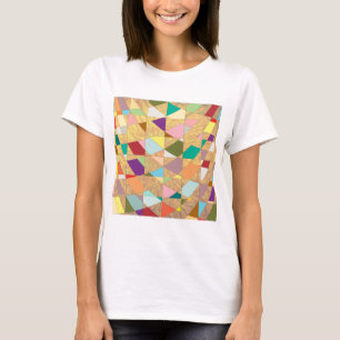 T-shirt Couleurs Abstraites éclatement du soleil