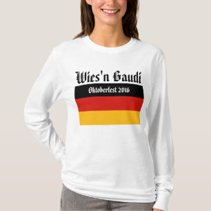 T-shirt COULEURS ALLEMANDES DE DRAPEAU + vos idées