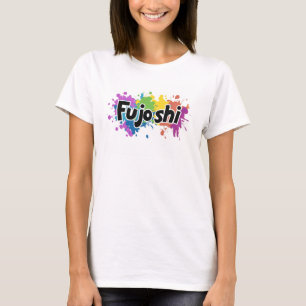 T-shirt Couleurs arc-en-ciel Fujoshi Slogan