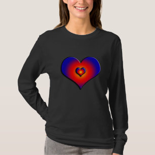 T-shirt COULEURS COLORÉES, bleu rouge