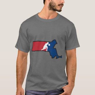 T-shirt Couleurs de basketball du Massachusetts États-Unis