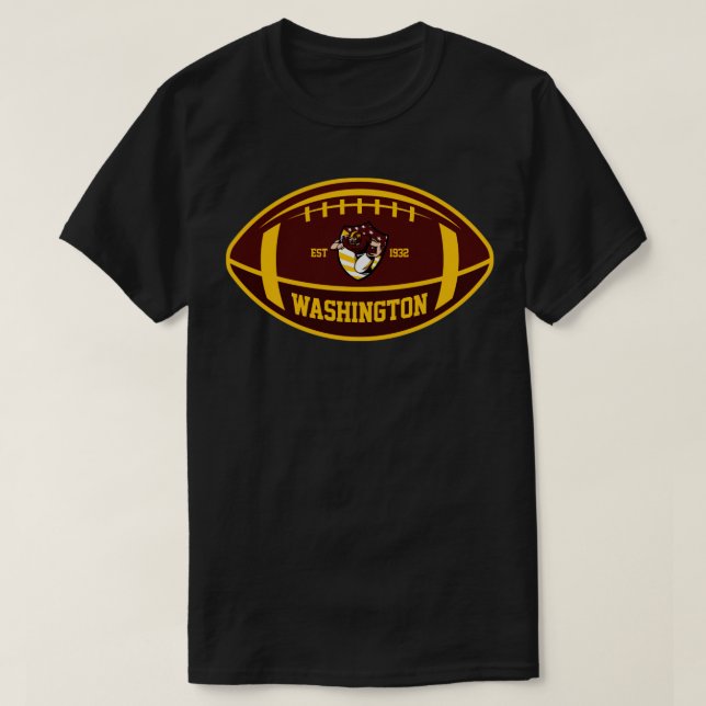 T-shirt Couleurs de l'équipe de Washington (Design devant)