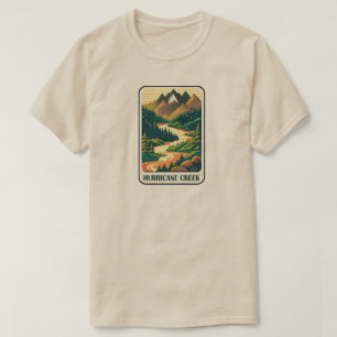 T-shirt Couleurs de l'ouragan Creek Arkansas