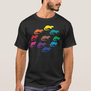 T-shirt Couleurs de loutre