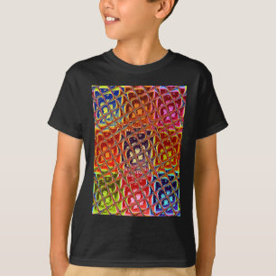 T-shirt couleurs de Noël Abstrait spécial