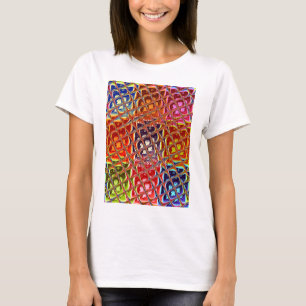 T-shirt couleurs de Noël Abstrait spécial