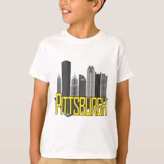 T-shirt Couleurs de ville de Pittsburgh
