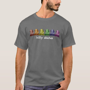 T-shirt couleurs de William Shakespeare, maintenant avec