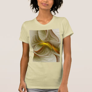 T-shirt Couleurs des métaux précieux, art fractal Abstrait