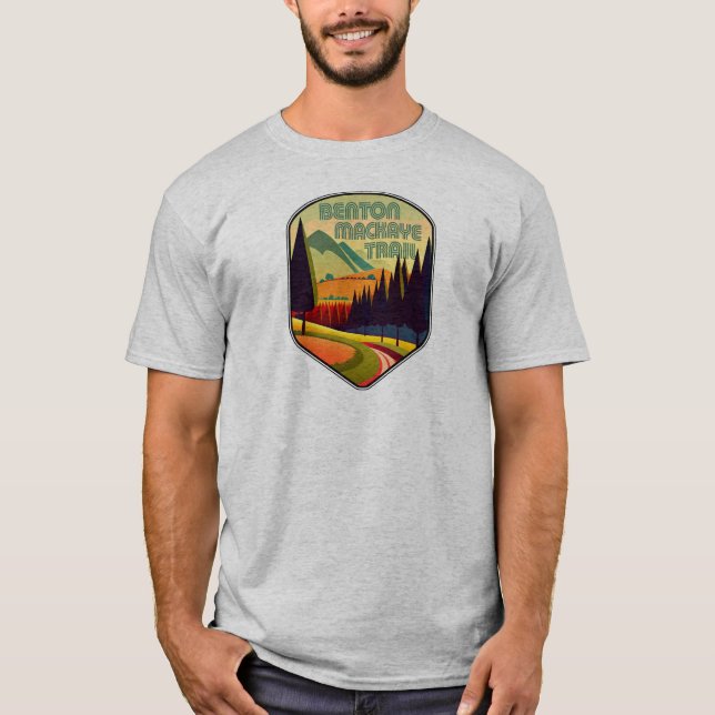 T-shirt Couleurs du sentier Benton MacKaye (Devant)