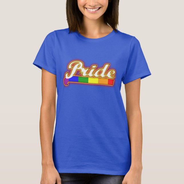 T-shirt Couleurs Gay pride de la fierté (Devant)