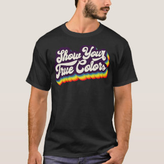 T-shirt Couleurs vraies