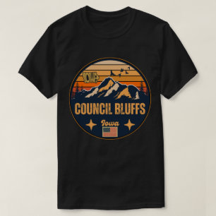 T-shirt Council Bluffs, Iowa, États-Unis
