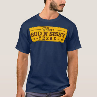 T-shirt Country Love Gilleys Bud N Sissy Texas Cowboy Cade