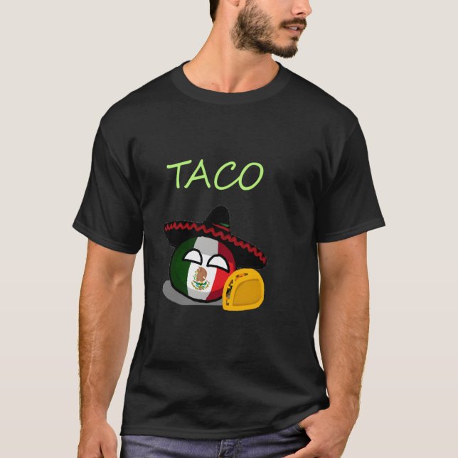 T-shirt Countryballs Mexico (Devant)