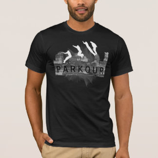 T-shirt Coup de chat de Parkour + flèche