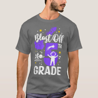 T-shirt Coup De Feu Dans Les Garçons De 5E Année Espace Ex