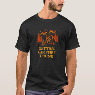 T-shirt Coup de feu de camp Coup de camp Coup de camp