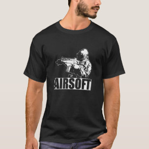 T-shirt Coup De Peinture De Combat Airsoft Pour Hommes Et