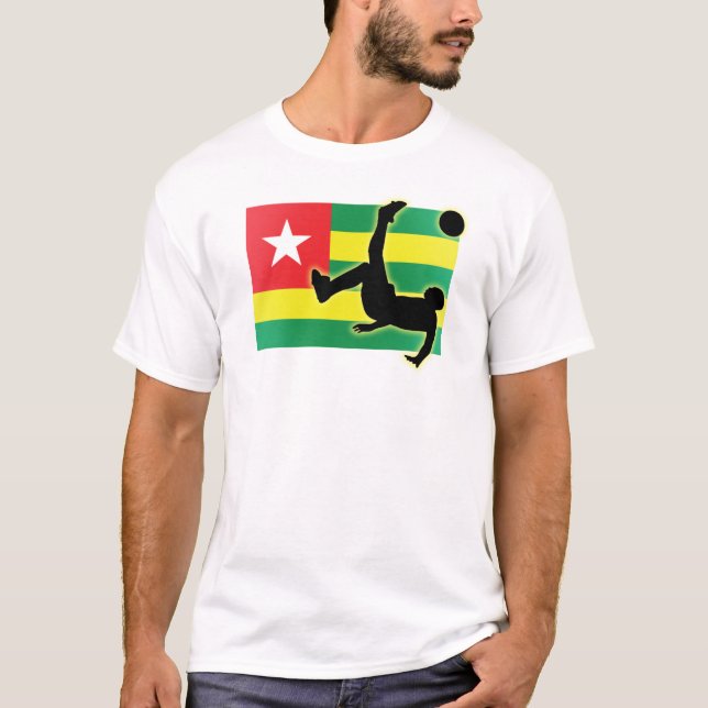 T-shirt Coup-de-pied de bicyclette du Togo (Devant)