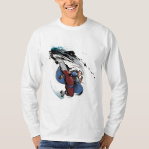 T-shirt Coup-de-pied de Chun-Li