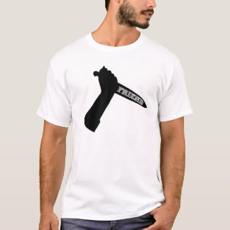 T-shirt Coup de véritables amis vous dans l'avant