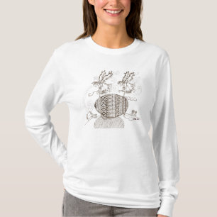 T-shirt Coup dessus à votre Pysanka