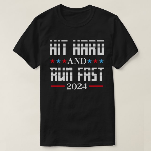 T-shirt Coup dur Rapide Élections américaines 2024 Électio (Design devant)