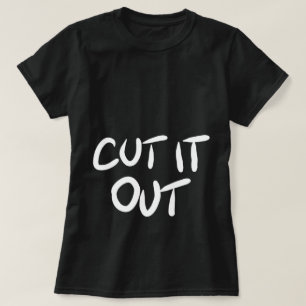 T-shirt coupé